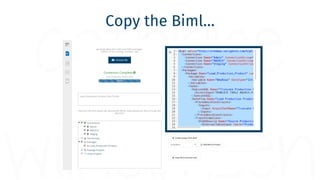 …or Create /Add to BimlOnline Project
 