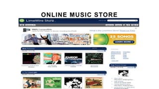 ONLINE MUSIC STORE
 