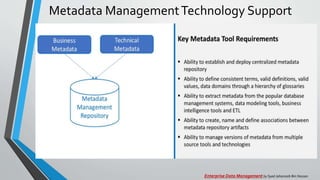 Enterprise Data Management | PPTX