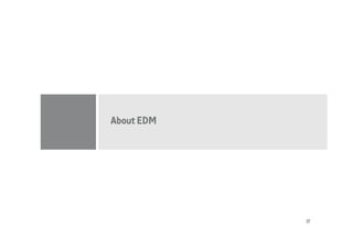 About EDM




            27
 