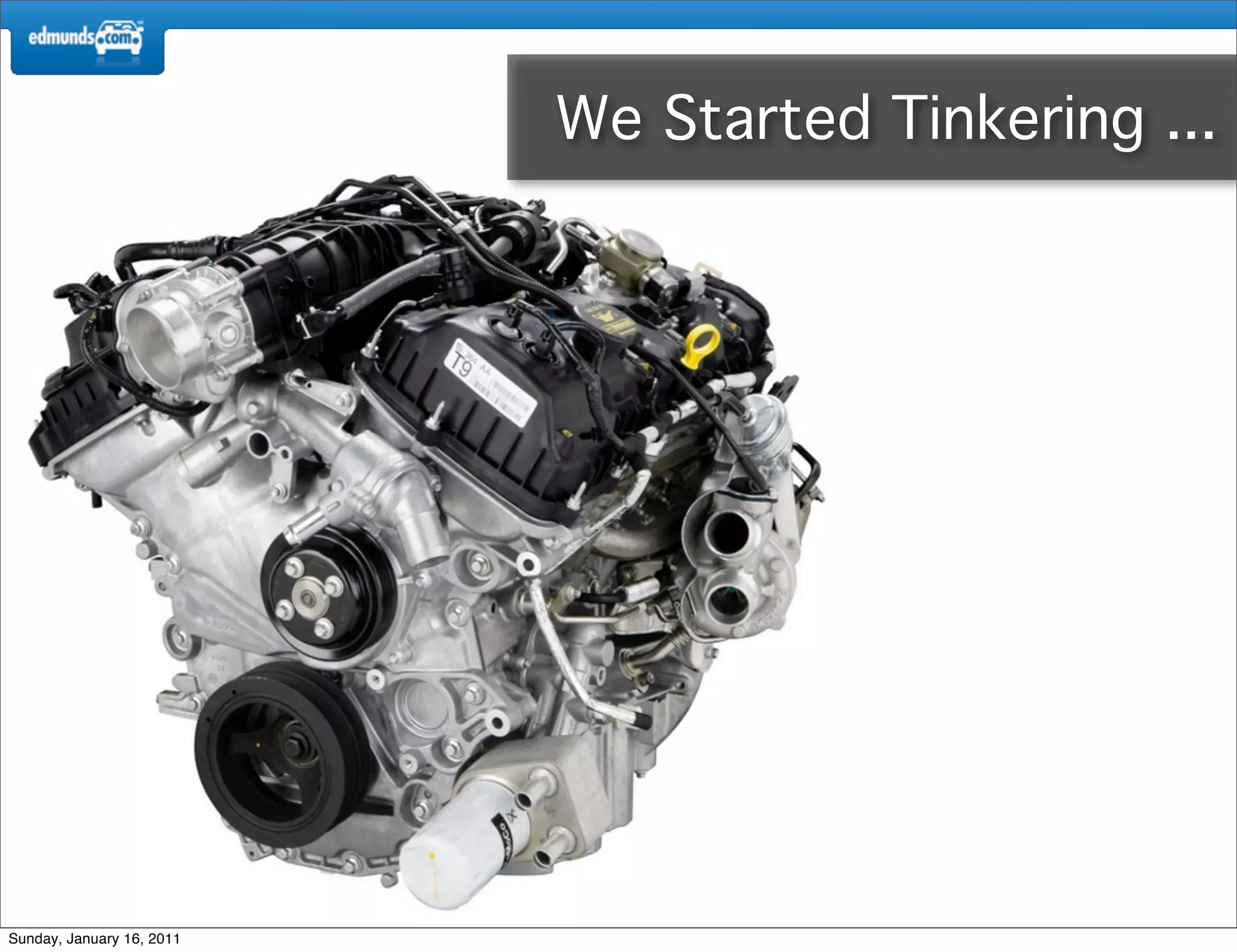 We Started Tinkering ...




Sunday, January 16, 2011
 