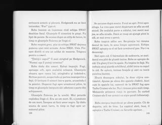 strinserd armele gi plecara. Hedgecock nu se lAsA
intimidat. "Foc!" lipe el.
Robo incercA sa inainteze cind echipa SWAT
deschise focul. Gk.ran{ele ll nimerira in piept. Fu
lipit de perete. Se scunse dupa un stilp de beton, in
timp ce gloanlele fluierau pe linga el.
Robo respira greu. qtia cA echipa SWAT delinea
puterea unei mici armate. Arme HKg1. Uzis. Fie-
care dintre ei era un soldat de meserie. tageau
pentru a ornori.
"Jinti{i-i capull" il auzi strigind pe Hedgecock.
"Numai aqa il puteli termina!"
Robo dadu din umeri. Rahat impulit. Frg-r,
aproape orb, spre ceaialta coloand:. Glaon{e1e
zbuaru spre casca lui, atingind-o qi irrdoind-o.
Strinse pumnii, acoperindu-qi partea neacoperita a
fe{ii. O lovitura il nimeri intr-o parte, aruncindu-l
la pamint. Disperat fugi spre urmatorul.pilon, in
timp ce gloanlele incepurA sa-i afecteze o parte din
echipament.
Gloanlele fluielau !e Ia urechi. Mici petarde
explodau lingA el. Era un om mort. Ei, o jumAtate
de om mort. irr."p"r sa facd umor negru. igi dedu
seama de acest lucru, in timp ce fugi spre ur-
matorul pi1on.
198
Se ascunse dup6 acesta. Focul se opri. Privi spre
stinga. La vreo gase metri depdrtare se afla un zid
scund. De cealalta parte a zidului, trei metri mai
jos, se afla strada. Daca ar reuqi sd ajunga pina la
zid, ar mai avea 0 Eansa.
Robo inspira adinc aer. Respiralia lui r6suna
destul de tare, in acea linigte aqternuta. trchipa
SWAT aqtepta ca el sa faca urmAtorul pas' Nu-i va
dezamdgi.
Sari spre zid. O harmalaie de nedescris, se auzi.
Aerul era plin de plumb incins. Robo se apropie de
zid. Un glon! il lovi in spate. Fu impins in fa!a. Nu
trebuia sa-qi piarda echilibrul, altfel intra cu capul
in zid. Se apleca, intinse bralele qi sari cu toatd
puterea inainte.
Zl:urd deasupra zidului, la doar ci{iva cen-
timetri. Ajunse pe aleea din spatele cladirii. Auzi
cum in spateie lui, oamenii de la SWAT fug spre
Trrbo Cruiser'-ele lor'. Nu-i limase prea mult timp.
Motoarele prinsela viata iu parcar". i.t curind
Cruiser-ele i} vor ut'n'iiit'i ca niqte qacali infometali.
Robo mergea impiedecal pe aleea pustie. Cit de
departe, atit de bine. La capdtul aleii, insd, il
agtepta o Tl$o Cluiser, cu falurile aprinse. .
199
 