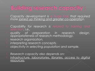 Education:Research,Development and Extension | PPT