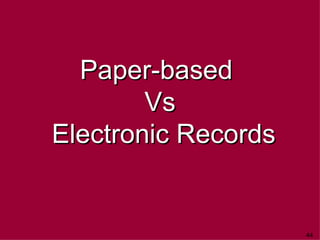 electronic document management