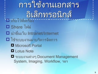 electronic document management