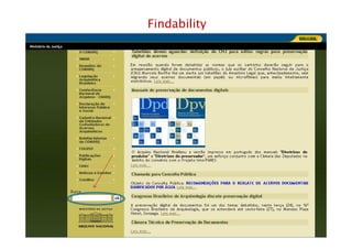 Findability
Rio de Janeiro – junho de 2012
 