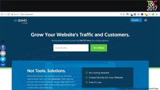 #tcs2017 facebook.com/RolandFrasierPage
 