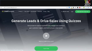 #tcs2017 facebook.com/RolandFrasierPage
 