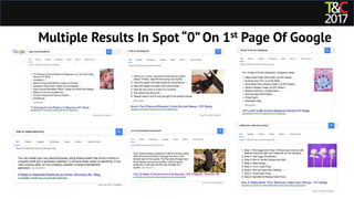 Multiple Results In Spot “0” On 1st Page Of Google
 