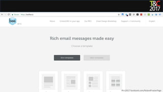 #tcs2017 facebook.com/RolandFrasierPage
 