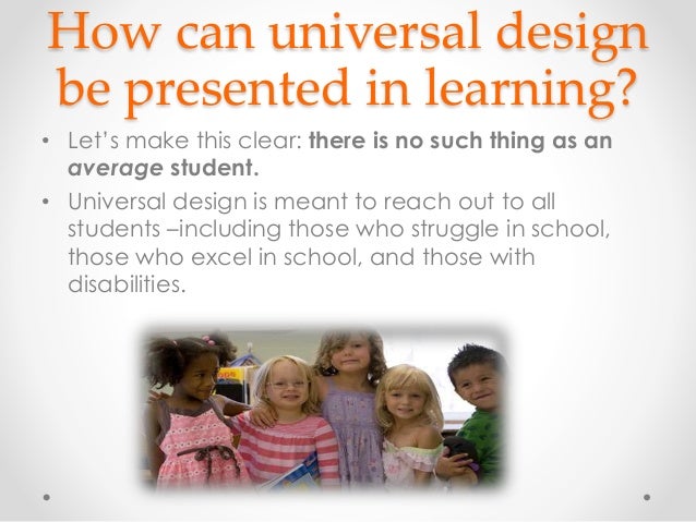 Universal Design In Education