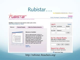 Rubistar….

http://rubistar.4teachers.org/

 