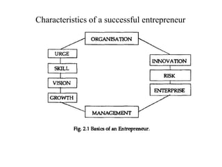 Characteristics of a successful entrepreneur
 