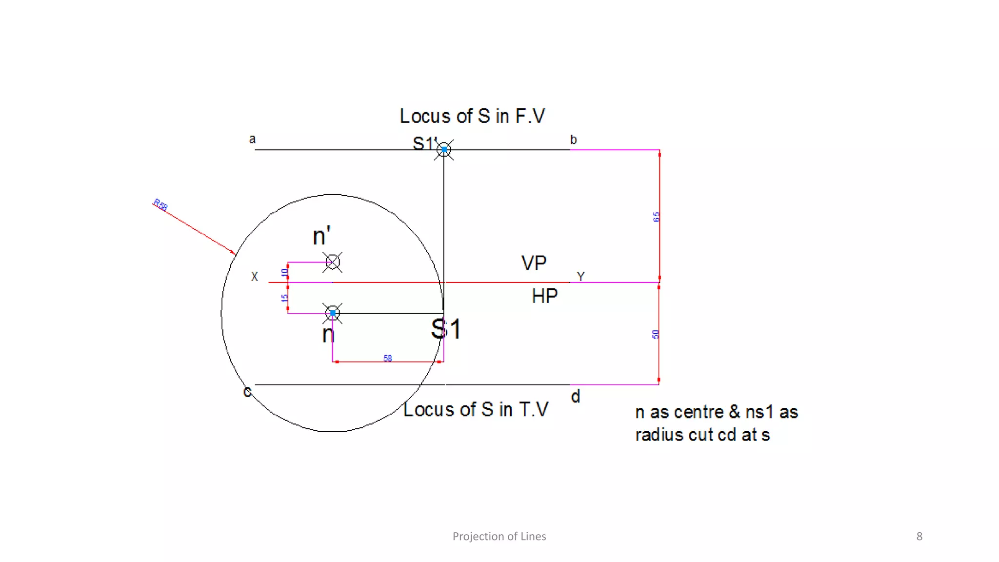 Projection of Lines 8
 