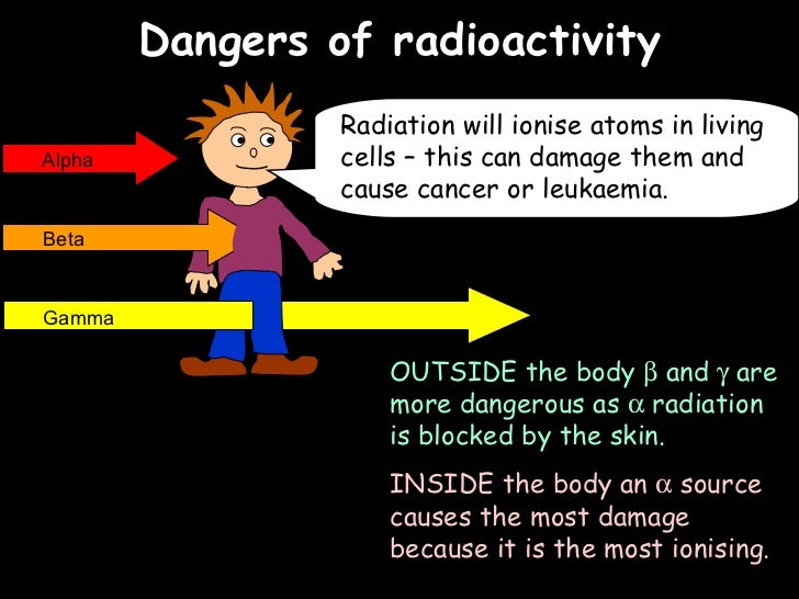Ed putting radiation to use