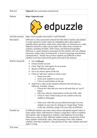 Edpuzzle | PDF