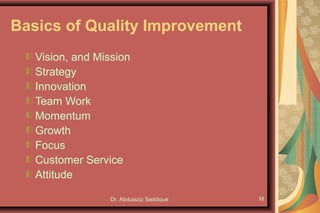 Emergency Department Quality Improvement | PPT