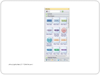 واجهات استخدام اي دروماكس Edraw max 5