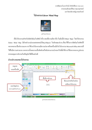 โปรแกรม Edraw Mind map | PDF