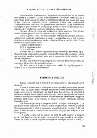 E Drejta CIvile -  Abdullah Aliu