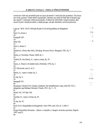 E Drejta CIvile -  Abdullah Aliu