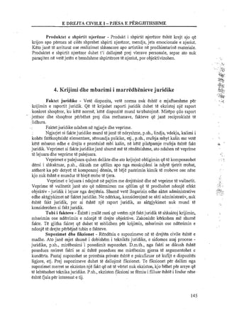 E Drejta CIvile -  Abdullah Aliu