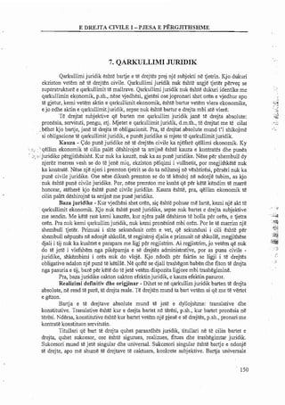 E Drejta CIvile -  Abdullah Aliu