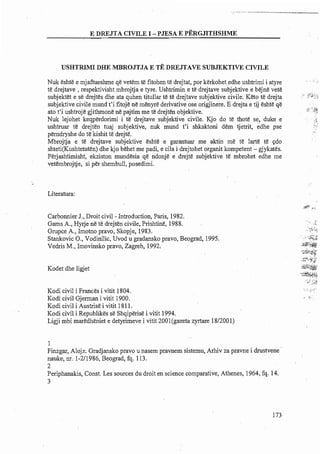 E Drejta CIvile -  Abdullah Aliu