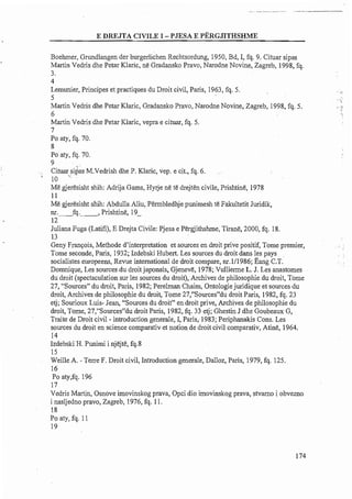 E Drejta CIvile -  Abdullah Aliu