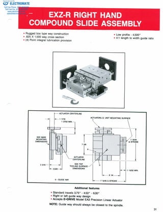 ELECTROMATE
Toll Free Phone (877) SERVO98
Toll Free Fax (877) SERV099
www.electromate.com
sales@electromate.com
Sold & Serviced By:
 