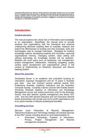 Edrms 0 go v1 course material