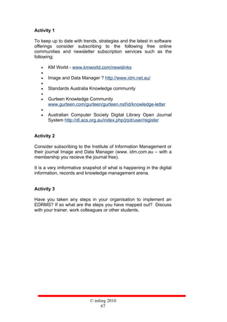 Edrms 0 go v1 course material