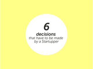 edrone / "6 decisions that have to be made by a startupper" / '14