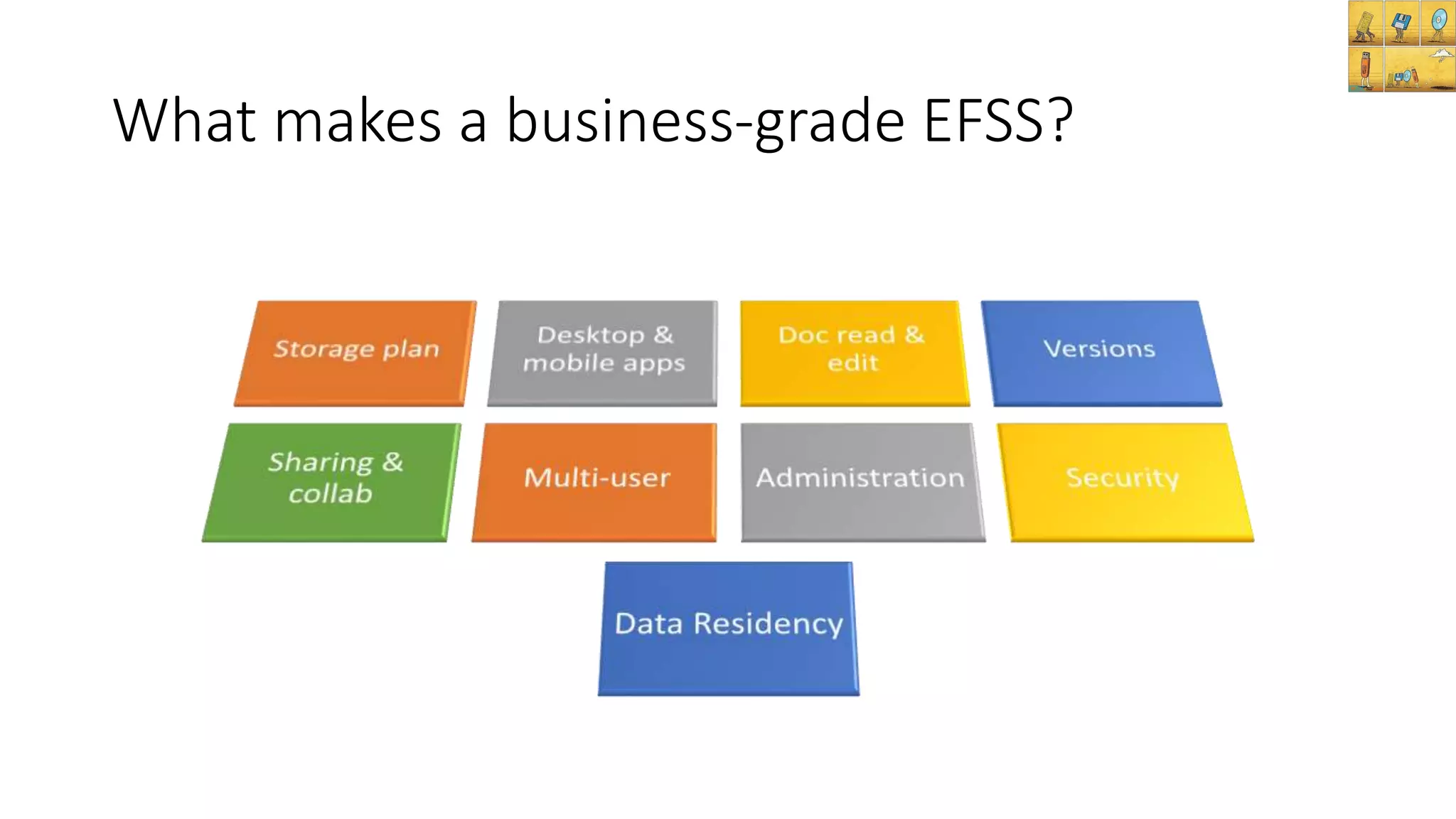 What makes a business-grade EFSS?
 