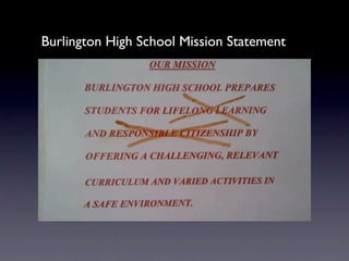 Burlington High School Mission Statement