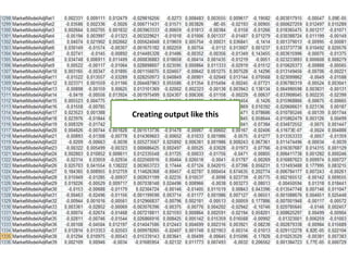 Creating output like this