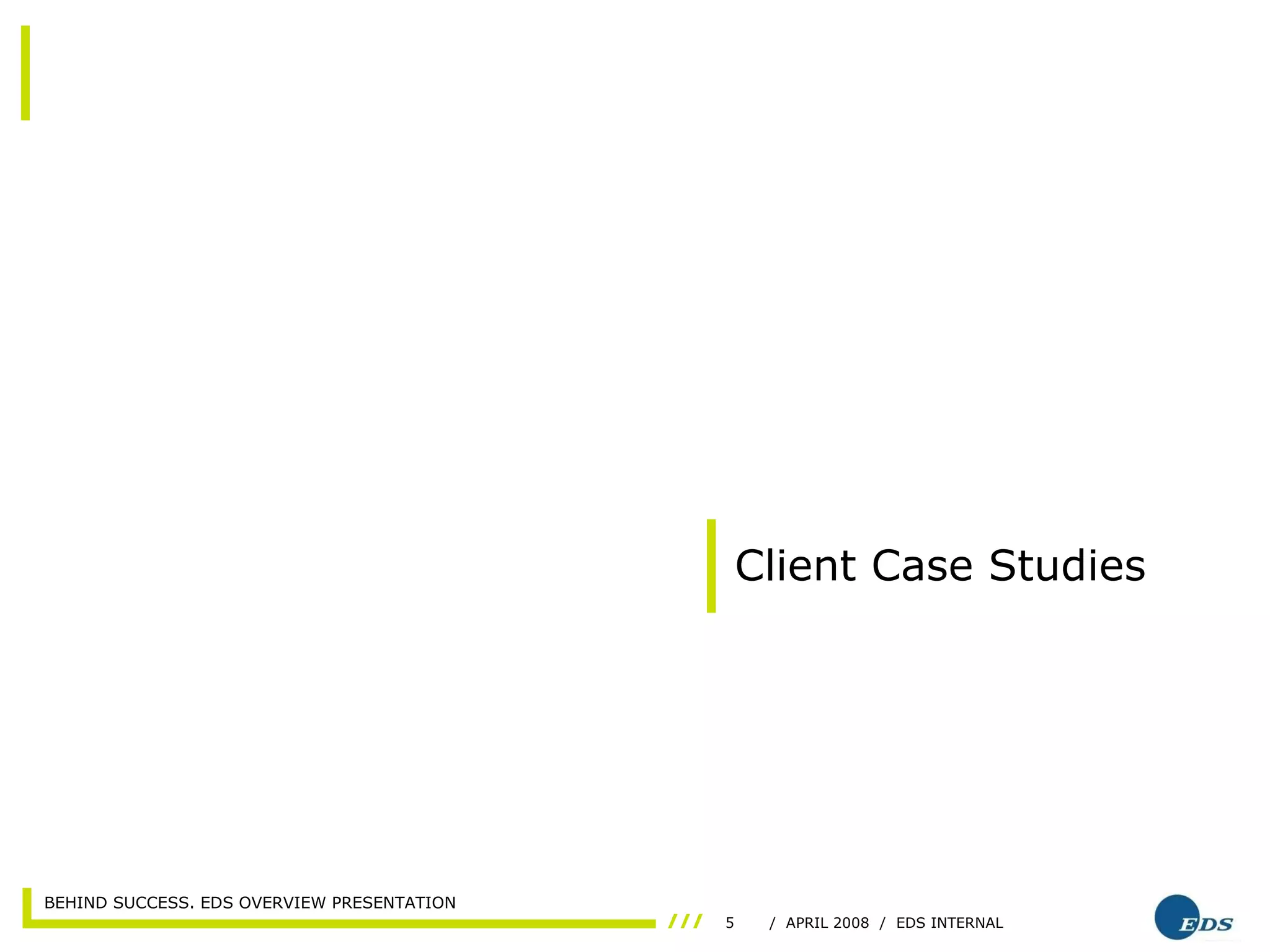Client Case Studies 
