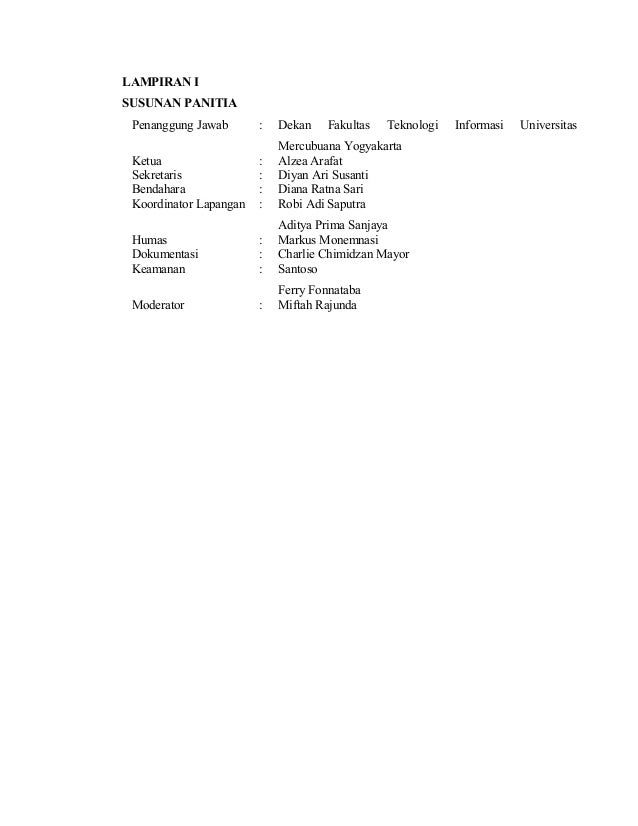 Contoh Proposal Seminar Open Source