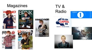 Magazines

TV &
Radio

 