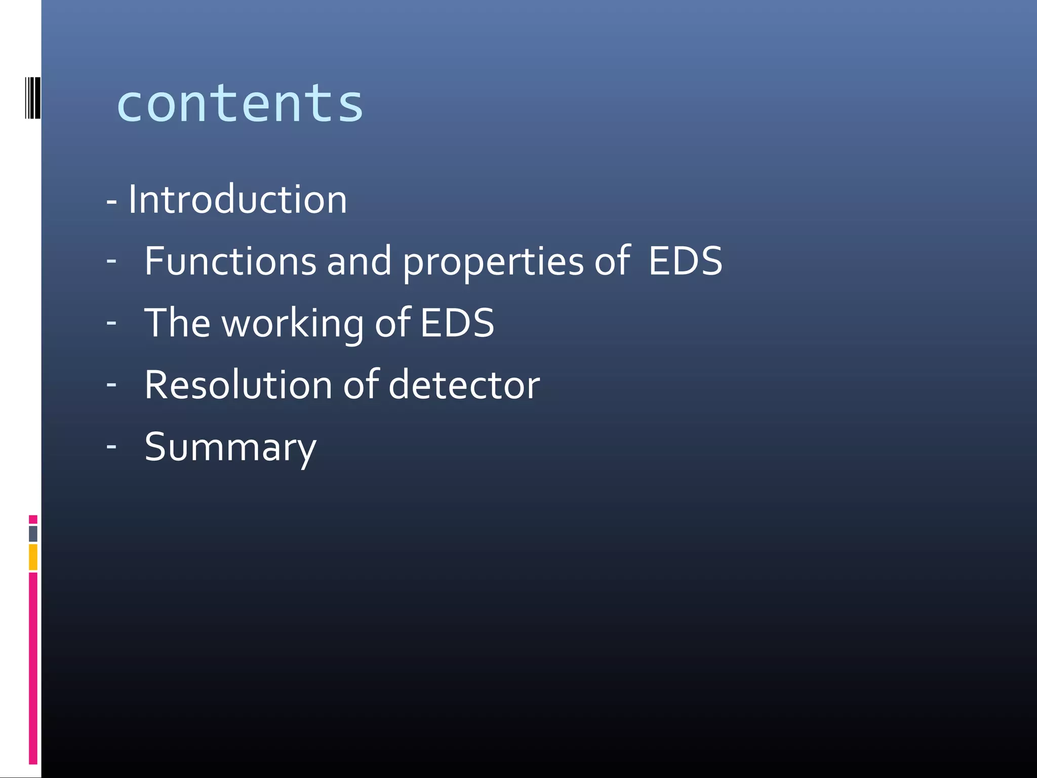 EDS in TEM and SEM | PPT