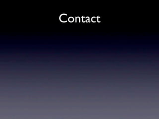 Contact
 