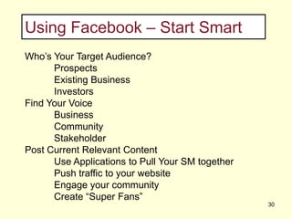  2010 © ED Solutions, Inc.18What does all this say to the practical economic development professional?Depending on organization, a reasonable inclusion of SOME social media applications