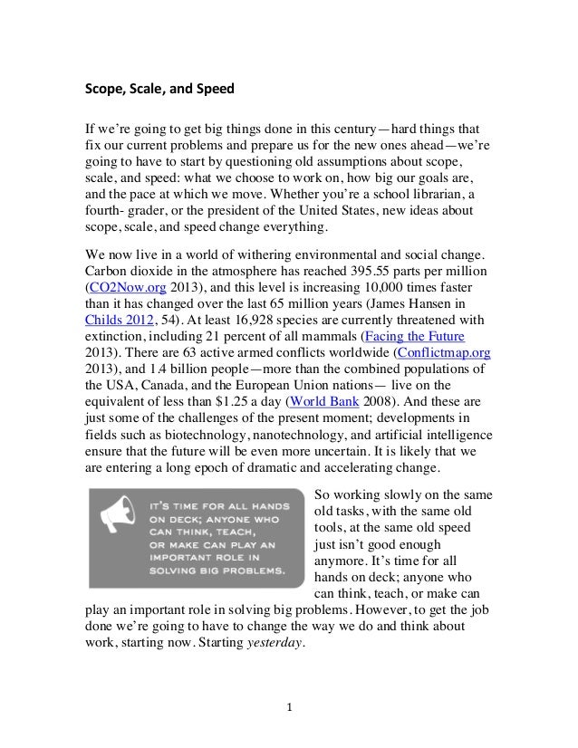 "Scope, Scale, Speed" for the Journal of the American Association