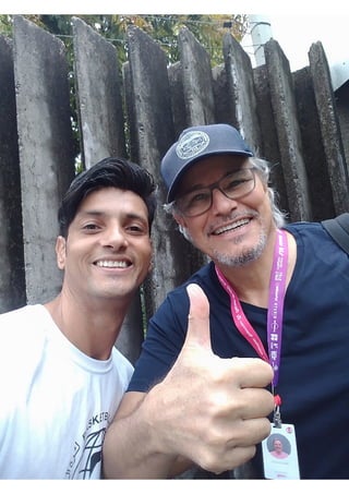 Edson Celulari e Romero Silva na Globo