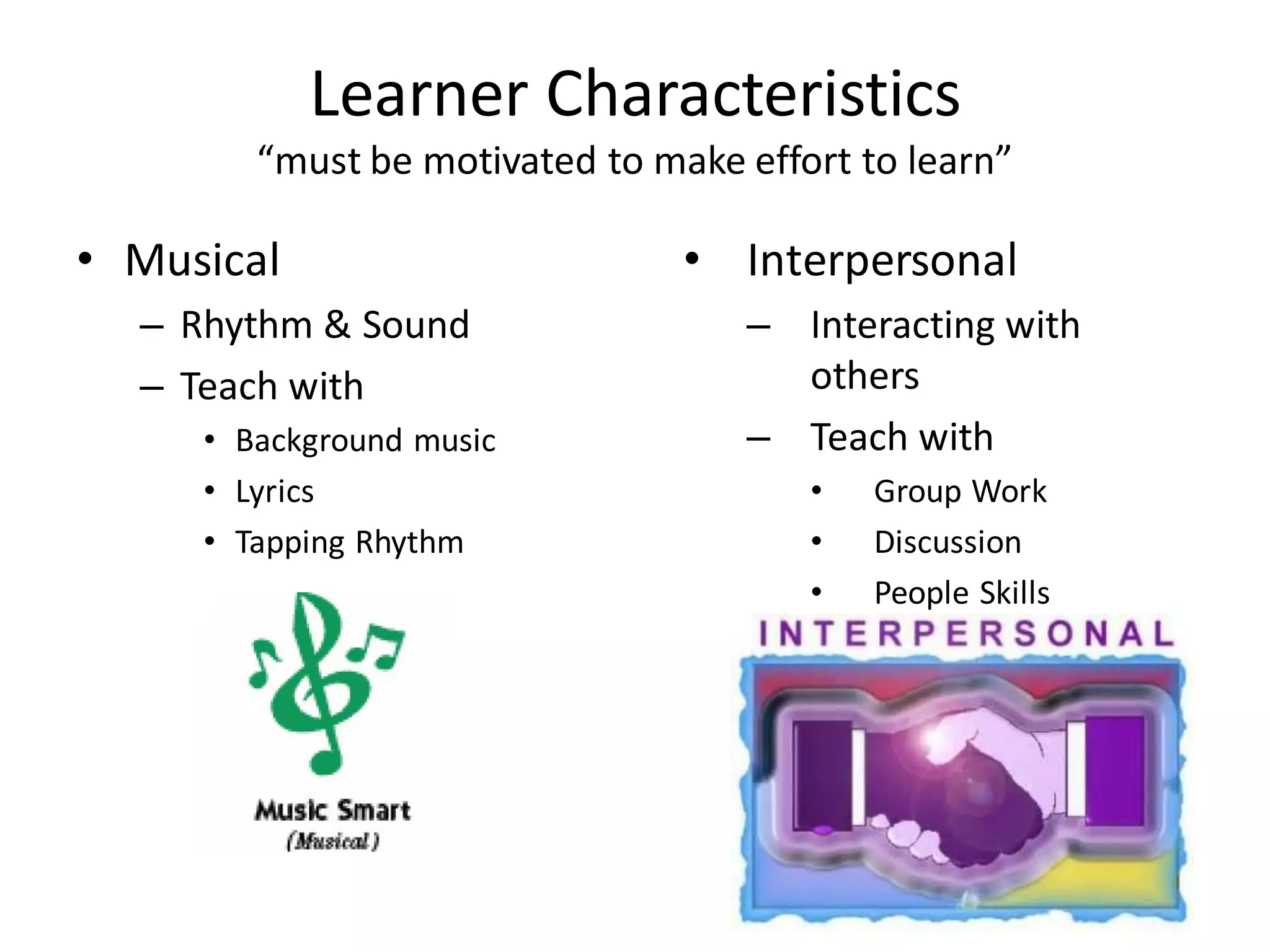 Individual Education Plan (IEP)
• Alternative Educational Placements
– Least Restrictive Environment: “student
with disability should be educated with
non disabled peers to the greatest
extend possible”
• Regular
• Resource
• Separate
 