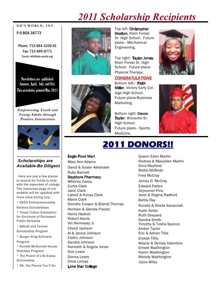 Eds World Newsletter 07 11