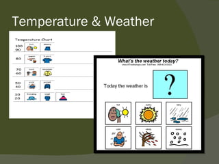 Temperature & Weather
 