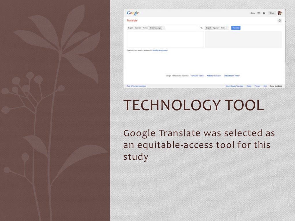 Google Translate in the Classroom