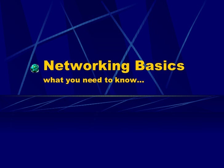 Network Resources
