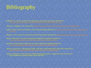 RedBridge. (2011, May 07). black and white holding hands pictures [Web log message]. Retrieved from http://cars2011wallpaper.blogspot.com/2011/05/black-and-white-holding-hands-pictures.htmlOracle-linux 5 installation. (n.d.). Retrieved from http://www.oracle-base.com/articles/linux/OracleEnterpriseLinux5Installation.phpClothing, S. (2011, January 01). Copyright vs culture [Web log message]. Retrieved from http://www.statueclothing.com/2011/09/08/copyright-vs-culture/Halloween, P. (2011, January 01). Mad scientist party [Web log message]. Retrieved from http://partyhalloween.com/2011/a-mad-scientist-partyKilmister. (2008, July 07). Gas prices hurting nevada brothels [Web log message]. Retrieved from http://www.illiterateelectorate.com/2008/07/gas-prices-hurting-nevada-brothels.htmlDakowicz, M. (2007, August 01). Baby don't cry - chebai, india [Web log message]. Retrieved from http://www.illiterateelectorate.com/2008/07/gas-prices-hurting-nevada-brothels.htmlLathiensu_tinhyeu5262's st. (Photographer). (2005). Police officer making halting gesture. [Web Photo]. Retrieved from http://www.flickr.com/photos/56730865@N04/5365170785/in/set-72157625849226476Calandra, P. (Performer). (2011, October 02). Walking the dog [Audio podcast]. Freeplay Music Search. Retrieved from http://freeplaymusic.com/search/category_search.php?t=f&i=1Bibliography